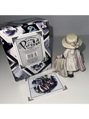 VTG Kim Anderson Pretty As A Picture Figurine It's In The Bag #375934 Enesco '98